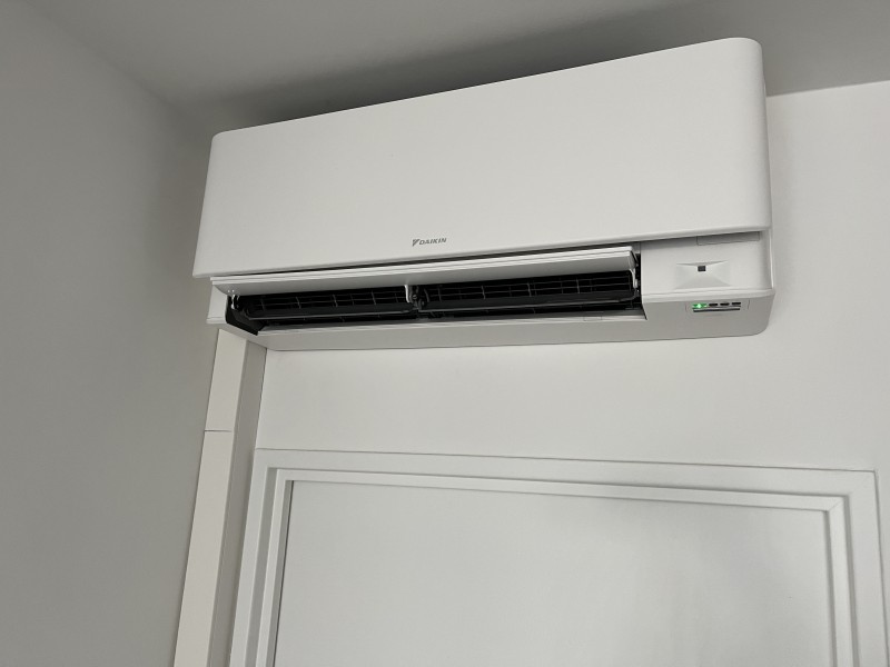 Pose climatisation multisplit DAIKIN 5kW dans un appartement de 90 m2 à Amberieu en Bugey